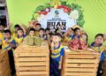 Murid -turut berpeluang merasai keenakan durian dan rambutan pada program Kempen Lebihkan Makan Buah-buahan Tempatan Peringkat Sekolah di Sekolah Kebangsaan (SK) Jalan Pegawai di Alor Setar Kedah.