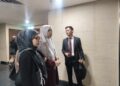 NURHASWANI Afni Mohamad Zorki (tengah) menghadapi pertuduhan melakukan kekerasan jenayah ke atas Sultan Perak, Sultan Nazrin Muizzuddin Shah pada 31 Ogos 2025 hadir di Mahkamah Majistret Ipoh hari ini.