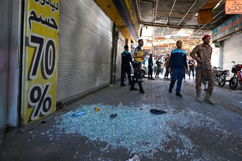 Nine killed, 20 injured in Damascus cafe bomb blast