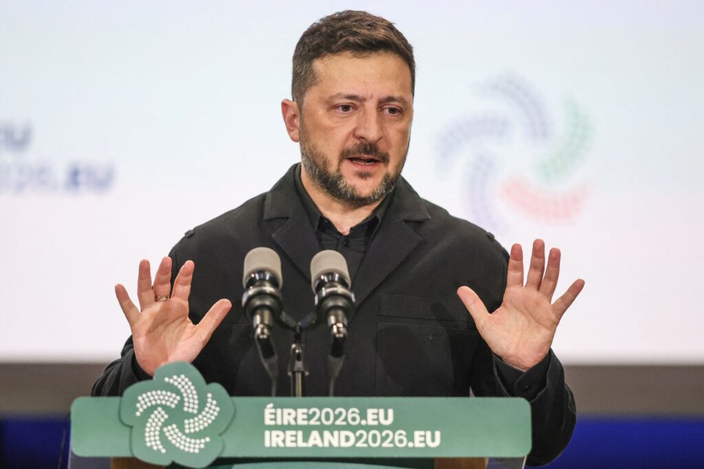 Zelensky urges allies to send air defense systems at NATO summit