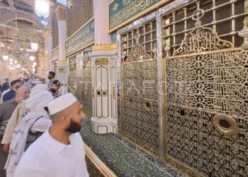 MAKAM Nabi Muhammad SAW di Masjid an-Nabawi di Madinah tidak pernah lekang dengan kunjungan umat Islam dari seluruh dunia.