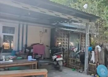 RUMAH tahan gempa yang dibangunkan Agensi Penyelidikan dan Inovasi Kebangsaan Indonesia (BRIN) mula dibina pada 2021 dan 2022.- Foto ANTARA