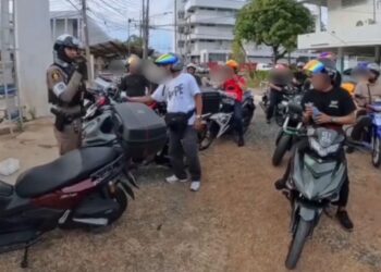 SEBAHAGIAN daripada 17 penunggang motosikal dari Malaysia yang disaman di Hat Yai, Thailand kerana melakukan beberapa kesalahan sehingga mencetuskan kontroversi.