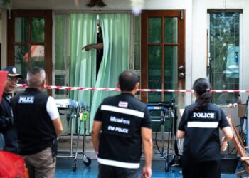 KES seorang remaja menembak datuk dan neneknya menggemparkan Thailand. - AFP