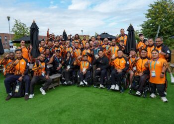 Barisan atlet dan pegawai Malaysia di Sukan Komanwel 2026.-IHSAN MSN