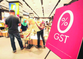 KERAJAAN bersedia mengkaji penggabungan ciri GST dan SST bagi menambah baik sistem percukaian negara. - GAMBAR HIASAN