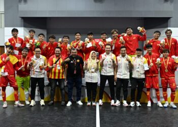 Kemenangan itu membolehkan Selangor mengulangi kejayaan pada SUKMA Sarawak 2024 sekali gus mempertahankan mahkota futsal lelaki untuk dua edisi berturut-turut. - MSN SELANGOR