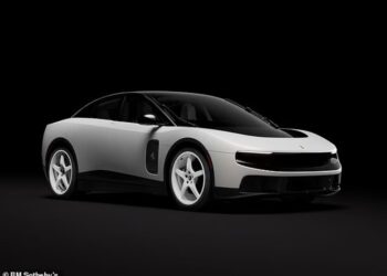 KERETA elektrik Ferrari dilelong RM162 juta di California. - RM Sotheby’s