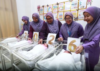 SELANGOR catat kadar kelahiran tertinggi pada suku kedua 2026. - GAMBAR HIASAN