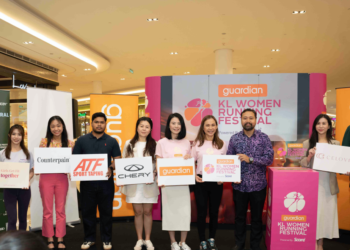 BARISAN penaja yang terlibat semasa majlis pelancaran Guardian KL Women Running Festival (KLWRF) 2026, baru-baru ini.