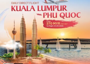 SUN PhuQuoc Airways mengumumkan pelancaran perkhidmatan penerbangan terus harian baharu antara Kuala Lumpur dan Pulau Phu Quoc yang dijadualkan memulakan operasi pada 1 September 2026.