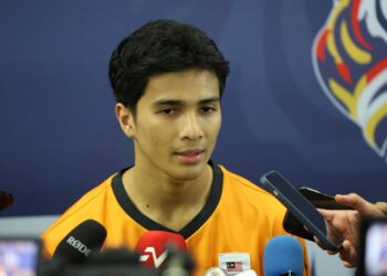 SHARUL Aimy ketika ditemu bual ketika  lawatan Ketua Kontinjen (CDM) Sukan Asia 2026 di Majlis Sukan Negara (MSN) Bukit Jalil, sebentar tadi-UTUSAN/ISKANDAR ISHAK