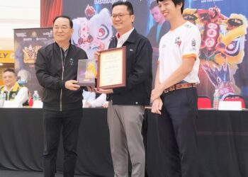 YEOH Soon Hin (tengah) ketika menghadiri program The Lion Origin Penang 2026 di George Town, Pulau Pinang hari ini.-UTUSAN/SAFINA RAMLI