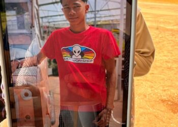 MUHAMMAD Rayyan Hakimie Mohd. Yusmiza yang hilang di Sungai Kelantan dekat Kampung Batu Lada, Aur Duri, Kuala Krai ditemukan lemas di Tanah Merah, Kelantan.-UTUSAN/ROSLIZA MOHAMED