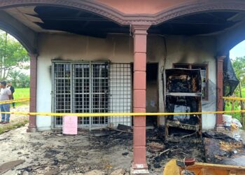 Tiga sekeluarga Rohingya rentung dalam kebakaran rumah sewa di Taman Maju Bagan Serai awal pagi ini.