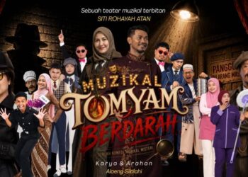 PEMENTASAN muzikal Tomyam Berdarah di Panggung Seni UKM, Bangi