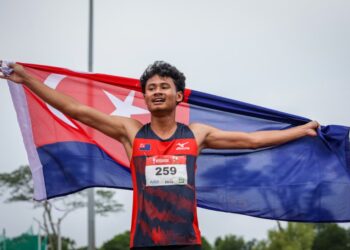 Danish Iftikhar menyumbang tiga emas kepada kontinjen Johor di SUKMA Selangor 2026.