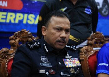 MOHD. Yusoff Mamat semasa sidang media selepas merasmikan Aktiviti Riadah Bermotosikal/Sumbangan Kebajikan PDRM bersama Ipoh Super Biker’s Club (ISBC) sempena Sambutan Hari Polis ke 219 dan Program Flag Off sempena Bulan Kebangsaan dan Kibar Jalur Gemilang Tahun 2026 di Ibu Pejabat Polis Kontinjen (IPK) Kelantan, Kota Bharu, Kelantan hari ini.-UTUSAN/KAMARUL BISMI KAMARUZAMAN.