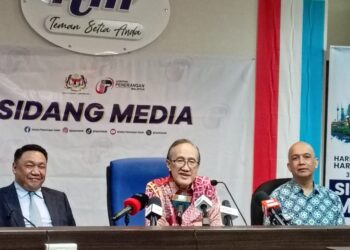MASIDI Manjun pada sidang media khas sempena Sambutan Hari Kebangsaan dan Hari Sabah Peringkat Negeri Sabah Tahun 2026 bertempat di Kompleks Bersepadu Kementerian Komunikasi, Kota Kinabalu, Sabah.
