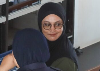 SITI Fadzhlina Bazheer Ahamed didenda RM500 oleh Mahkamah Majistret Balik Pulau, Pulau Pinang kerana mencekik rakan sekerjanya pada 26 Julai lalu.-UTUSAN/DANIAL SAAD