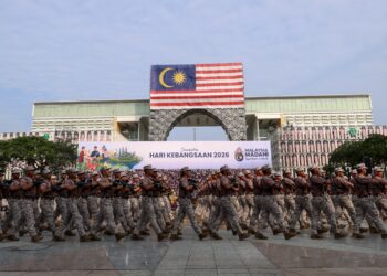 SEKITAR raptai perarakan sambutan Hari Kebangsaan 2026 di Putrajaya. - UTUSAN/FAISOL MUSTAFA