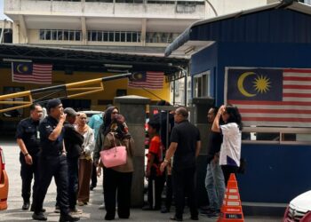 SITUASI  pekarangan Institut Perubatan Forensik Negara (IPFN) Hospital Kuala Lumpur.