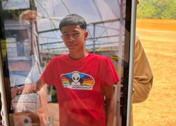 MUHAMMAD Rayyan Hakimie Mohd. Yusmiza belum ditemukan selepas dipercayai lemas semasa mandi di Sungai Kelantan dekat Kampung Batu Lada, Aur Duri, Kuala Krai, Kelantan. - UTUSAN/ROSLIZA MOHAMED