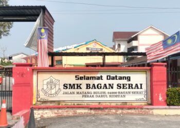 Projek pembinaan semula bilik guru yang musnah dalam kebakaran pada 2023 di SMK Bagan Serai dijangka siap pada Januari 2029. – Wat Kamal Abas