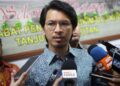 MUHAMMAD Kamil Abdul Munim ditemui pemberita selepas Majlis Penyerahan Cek Sumbangan Peruntukan Perdana Menteri Kepada NGO Perak di Pejabat Penghulu Mukim Hulu Kinta, Tanjung Rambutan, Perak hari ini.