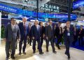 ANWAR Ibrahim dan Li Qiang ketika hadir pada majlis perasmian Ekspo Perdagangan Digital Global (GDTE) Kelima di Pusat Konvensyen dan Pameran Besar Hangzhou, China hari ini. - FACEBOOK ANWAR IBRAHIM