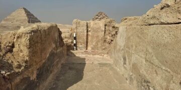 MAKAM berusia 4,000 tahun ditemukan di Saqqara. - Kementerian Pelancongan dan Antikuiti Mesir