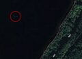 KELIBAT misteri dirakam aplikasi Google Maps. - Google Maps