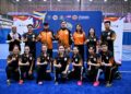 KEM Wushu negara ketika kunjungan Timbalan Ketua Kontinjen (CDM) Malaysia, Mohamad Azlan Iskandar dan Syaidatul Afifah Badrul Hamidi ke kem latihan wushu negara, di MSN Bukit Jalil.-IHSAN MSN