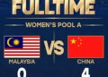 SKUAD hoki wanita negara gagal memberikan saingan sengit kepada China yang menghuni kelompok elit hoki wanita Asia-IHSAN MHC