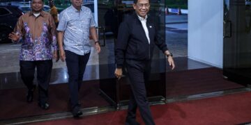 Jalaluddin Alias hadir pada Mesyuarat ADUN Barisan Nasional dan Pas Negeri Sembilan di Menara Dato Onn, WTC Kuala Lumpur. -UTUSAN/AMIR KHALID