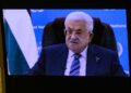 MAHMOUD ABBAS berucap secara maya pada sesi ke-81 Perhimpunan Agung Pertubuhan Bangsa-Bangsa Bersatu (PBB). - AFP