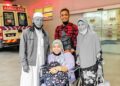 ALLAHYARHAM Raja Ahmad Raja Ali (kiri) dan Allahyarham Zaitun Mohamed (kanan).