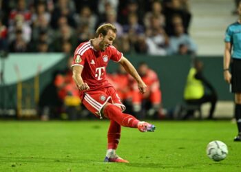 Harry Kane antara yang tercalon untuk Anugerah Ballon d'Or tahun ini. - AFP