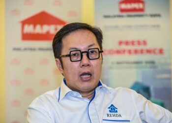 CHAN King Meng ketika ditemui pemberita pada majlis pelancaran Ekspo Hartanah Malaysia (MAPEX) 2026 di Pusat Pameran Mid Valley (MVECKL) di sini, hari ini. - UTUSAN/SYAKIR RADIN
