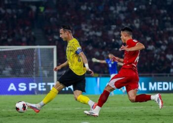 Dion Cools tetap menganggap Singapura lawan yang tidak boleh dipandang rendah dalam pertemuan Piala ASEAN FIFA 2026 di Bandung, malam ini. - IHSAN FAM