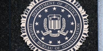 LOGO Biro Penyiasatan Persekutuan (FBI). - AFP