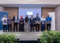 TIMBALAN Menteri Di Jabatan Perdana Menteri (Hal Ehwal Agama), Marhamah Rosli (lima dari kiri) selepas merasmikan Majlis Program Zakat Wakalah Alliance Islamic Zakat Microfinancing (AZAM)