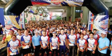 FAHMI Fadzil pada Larian Merdeka Oxyenergy Media Prima 2026, Balai Berita, Bangsar, Kuala Lumpur semalam.