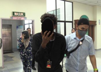 MOHAMMAD Farish Ezmie dan Che Nurul Syamilia Che Mat Hamdan dibawa masuk ke Mahkamah Rayuan Syariah Terengganu untuk prosiding semakan kes.