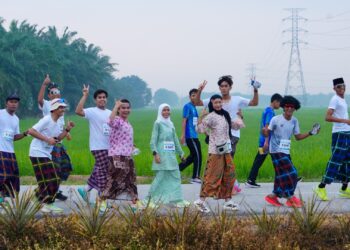 Larian sawah padi