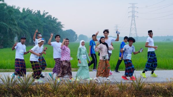 Larian sawah padi