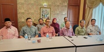 ISMAIL Lasim dalam sidang akhbar di Seremban.