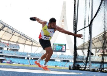 Irfan Shamsuddin berdepan cabaran sengit berdepan atlet China dan Jepun dalam perebutan pingat Sukan Asia Aichi-Nagoya 2026. - UTUSAN/AMIR KHALID