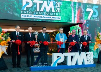 MAJLIS Perasmian PATA Travel Mart 2026 yang diadakan di Kuching, Sarawak.