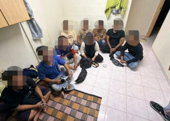 SERAMAI 84 Pendatang Asing Tanpa Izin (PATI) yang tinggal di kawasan berkepadatan warga asing tinggi di Flat Hijau berjaya ditahan Jabatan Imigresen Malaysia (JIM) Putrajaya menerusi Ops Pintu.